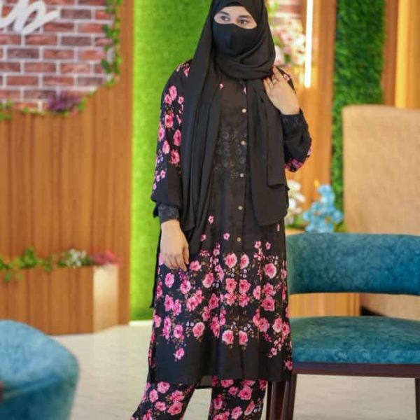 Two Piece Coord Set for Women – Egyptian Silk, Comfortable & Modest