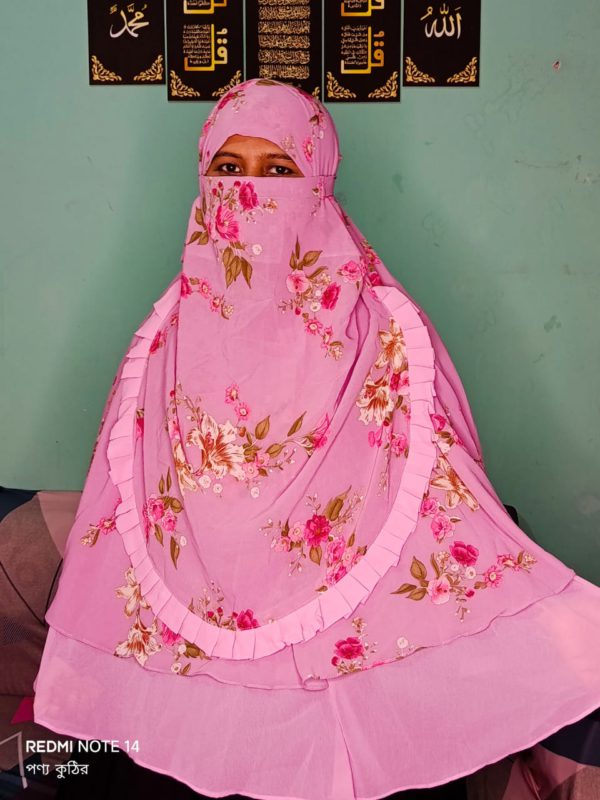 জর্জেট টু পার্ট হিজাব - Image 2