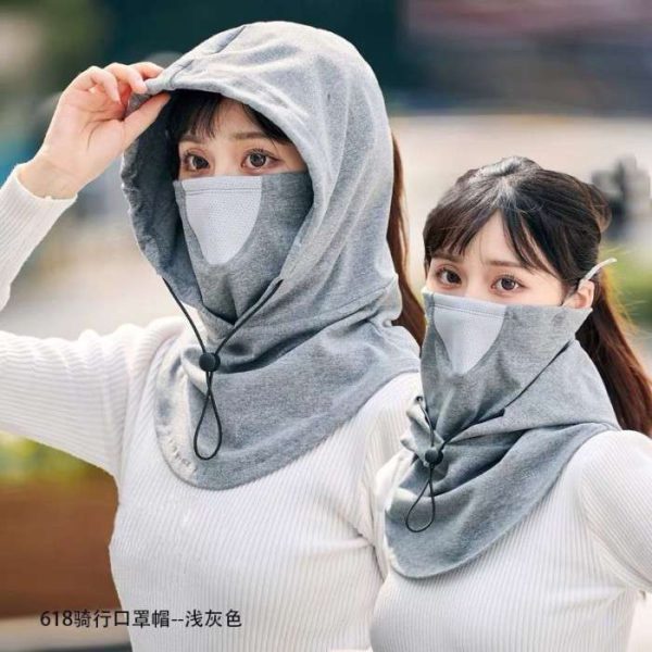 Balaclava Windproof Full Face Mask (Gray) - Image 3