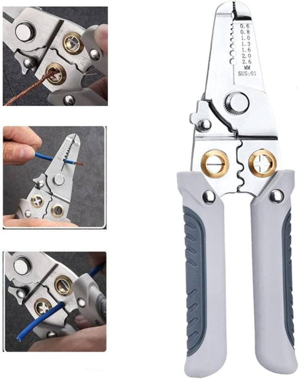 Multi-Functional Wire Stripper And Crimping Tool - Image 4