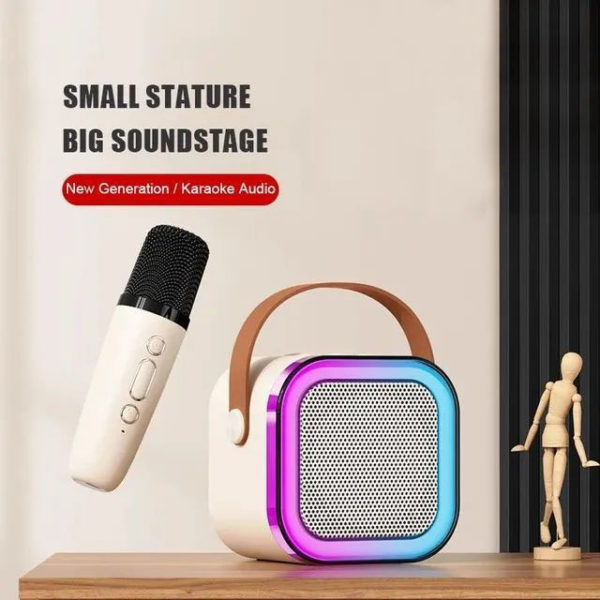 Portable Karaoke Speaker With Wireless Microphone - Image 3