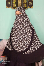 জর্জেট টু-পার্ট হিজাব – Soft Georgette Two Part Hijab with Niqab
