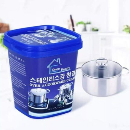 Cookware Cleaner – Heavy Duty Dish Cleaner for Removing Black Stains from Pots, Pans & Cookware (500gm, Made in China)