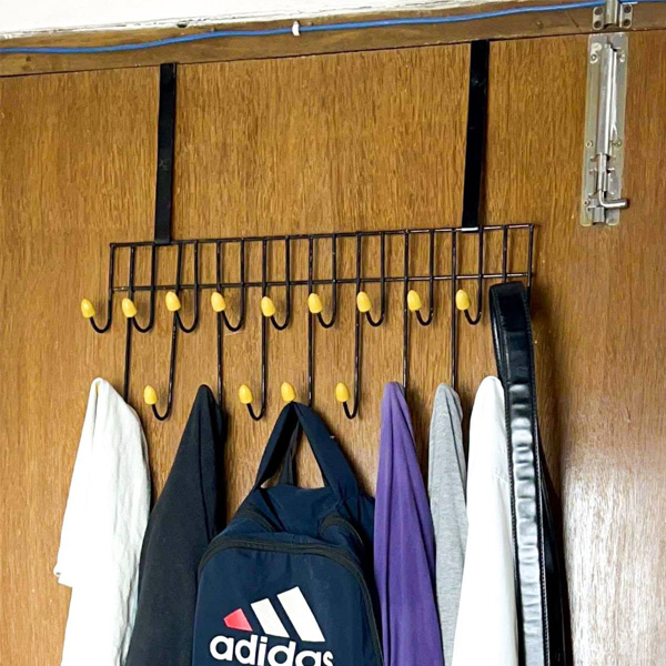 19 Hooks 2 Tier Door Hanger Space Saver Organizer
