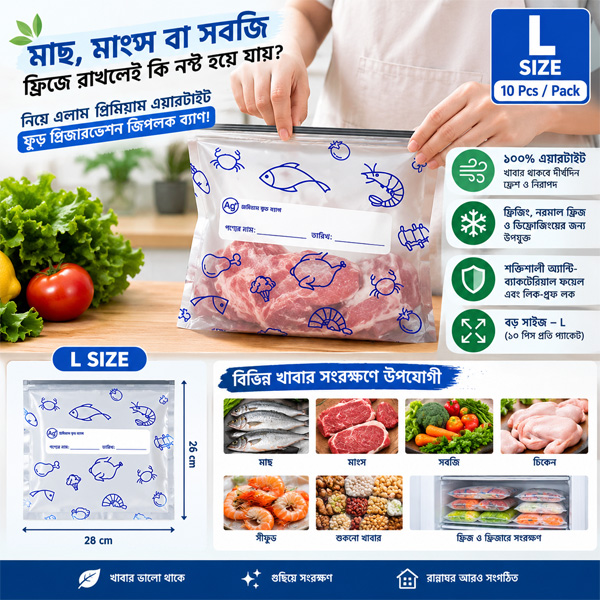Premium Airtight Food Preservation Ziplock Bag