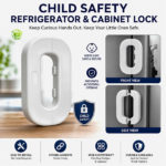 Child Safety Refrigerator Cabinet Door Lock