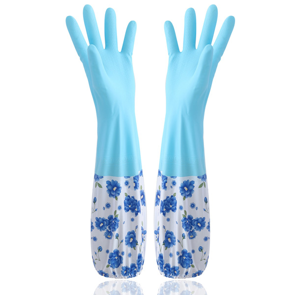 Long Silicone Kitchen Hand Gloves for Cooking