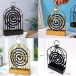 Mosquito Coil Holder | Bird Cage Design Metal Coil Burner