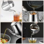 Stainless Steel Oil Kettle Pot | স্টেইনলেস স্টিল তেল রাখার পাত্র - Image 2
