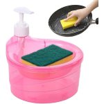 Smart Soap Dispenser 2-in-1 | Sponge Holder & Dishwashing Soap Dispenser - Image 2