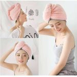 Magic Microfiber Hair Towel for Women