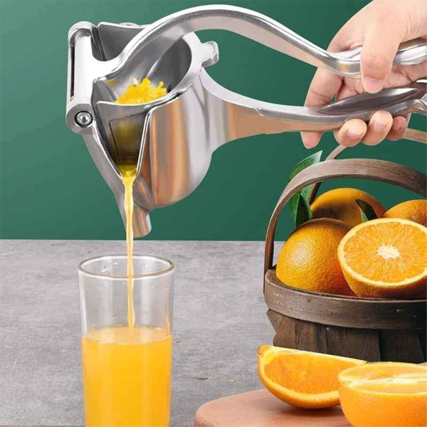 Manual Fruit Juicer Aluminum Hand Press